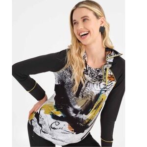 Simply Art, abstract pattern sweatshirt